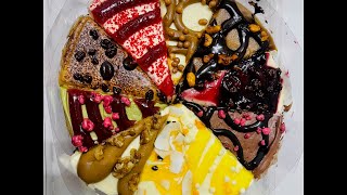 10 flavors in one cake Woolies රස 10ක් එකම කේක් එකක [upl. by Aikaj564]