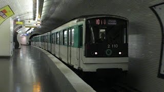 Paris MF67 Métro 10  Église dAuteuil [upl. by Anderegg997]