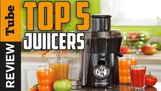 ✅Juicer Top 5 Best Juicer Buying Guide [upl. by Lhamaj]