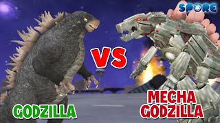 Godzilla vs Mechagodzilla  Godzilla vs Kaiju Level Challenge S1E6  SPORE [upl. by Alexei30]