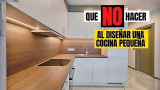 DISEÑO de Cocinas PEQUEÑAS Y MODERNAS ✔️✔️ [upl. by Pallaten]