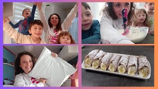 VLOG Haul TEMU facciamo i cannoli e affari gratis per strada [upl. by Lietman]