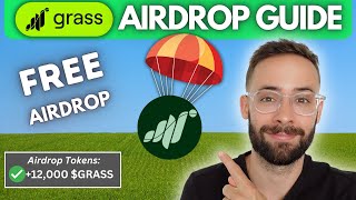 Grass Airdrop Tutorial Free GRASS Drop [upl. by Rennoc]