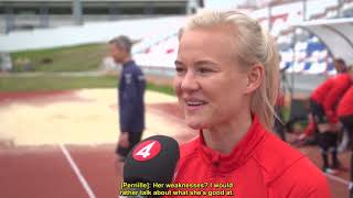 The Players Podcast  Magda Eriksson and Pernille Harder Audio [upl. by Orban]