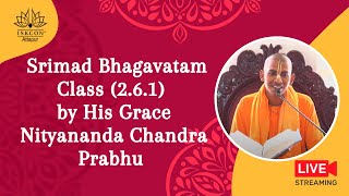 Srimad Bhagavatam Class 261 by His Grace Nityananda Chandra Prabhu [upl. by Aeuhsoj570]