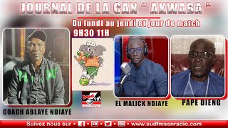 JOURNAL DE LA CAN EN DIRECT SUR SUD FM DU 08 FEVRIER 2024 [upl. by Naeroled502]