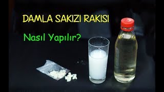 Damla Sakızı Rakısı  Mastika Yapımı [upl. by Percival]