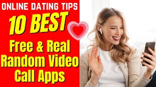 ❤️Top 10 Free amp Real Random Video Call Apps 2024 [upl. by Tiffa663]