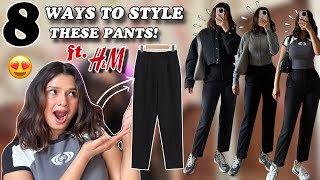 8 Ways to Style TaperedCarrot Pants😍 ft HampM  Rupal Yadav [upl. by Tomlinson]