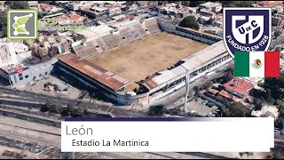 Estadio La Martinica  Unión de Curtidores  Google Earth  2O16 [upl. by Calhoun]