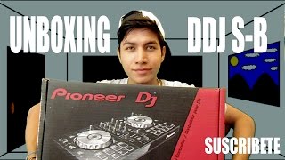 Unboxing Controlador DDJSB Pioneer  JhonAnderBOY [upl. by Hedve518]