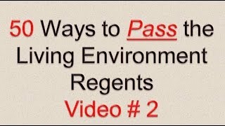 50 Ways to Pass the Living Environment Regents Video  2 Ribosomes [upl. by Yrrot]