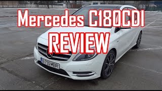 REVIEW Mercedes B180CDI wwwbuhniciro [upl. by Yendroc]