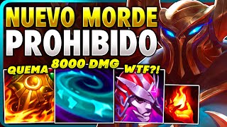 👹¡DESCUBRE al NUEVO MORDEKAISER DESINTEGRADOR con su NUEVA BUILD de 4 QUEMADURAS y 100 PROHIBIDO [upl. by Artair]