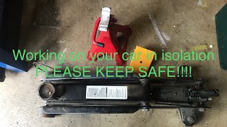 Axle Stands in Use Safety Video [upl. by Anehc789]