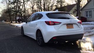 2014 Mazda 3 Corksport CatBack  Rev and take off [upl. by Goldner286]