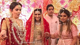 LIVE Inside Video of Mukesh Ambanis Son Akash Ambani amp Shloka Mehtas MARRIAGE Ceremony In Antilla [upl. by Lethia]