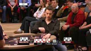 Tom durrrr Dwan vs Phil Hellmuth Heads Up Poker Championship 2009 22 [upl. by Luht]