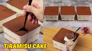 Tiramisu Cheesecake  No Eggs No Bake No Oven [upl. by Troxell]