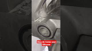 Dica de como usar Silicone  Usamos Car 80 grey [upl. by Arba]