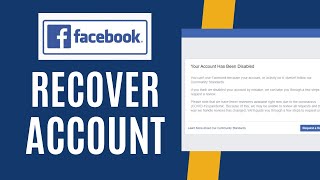 How to recover disabled facebook account 2024 [upl. by Neelrak285]