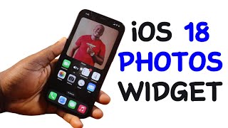 How to Add Photo Widget on iPhone iOS 18 Home Screen [upl. by Erdnassak263]