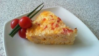 Zapiekanka z Ryżu  Frittata [upl. by Alaet395]