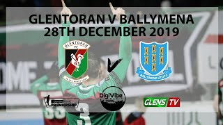 Glentoran vs Ballymena United  28th December 2019 [upl. by Ennyletak]