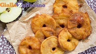 Frittelle di mele  Ricetta in 1 minuto [upl. by Cartwright406]