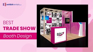 Best Trade Show Booth Design  Exhibitrentalscom [upl. by Camden86]