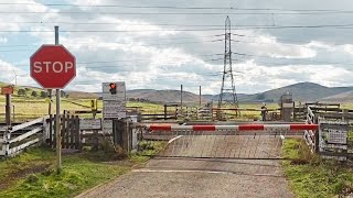 Bodsbury Level Crossing South Lanarkshire [upl. by Eenobe]