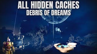 3 Data Caches Shattered Realm Debris of Dreams  Destiny 2 [upl. by Brose747]