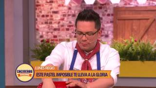 Receta Pastel Imposible de Gloria  Cocineros Mexicanos [upl. by Drummond]