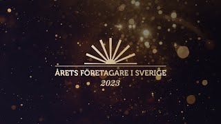 Årets Företagare i Sverige 2023 LIVE [upl. by Ayekal]