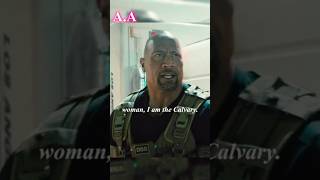 Woman I am the cavalry 💪🔫🚁 fastandfurious dwaynejohnson action [upl. by Thomson]