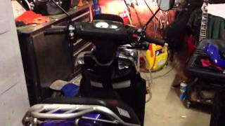 2005 Yamaha Zuma 50cc Startup [upl. by Eizzo]