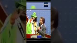 Randy Savage On Family Feud Thank You Very Much Were Ready Yeah MachoMan WWF [upl. by Enelad246]