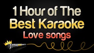 Karaoke Songs with lyrics  Love Song Medley [upl. by Fennell]