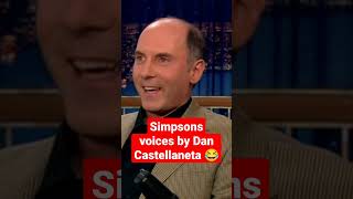 Simpsons voices by Dan Castellaneta 😂😂😂 [upl. by Annekahs]