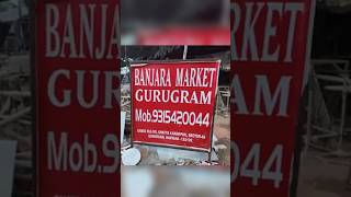 Banjara Market Gurgaon  Banjara market new location  Banjara Market Haul and bargain [upl. by Gnart]