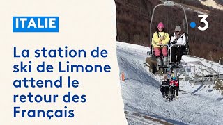 La station de ski de Limone attend le retour des Français et de la neige [upl. by Resay]