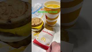 McGriddle Breakfast Meal Set  breakfast Hong Kong [upl. by Eustace541]