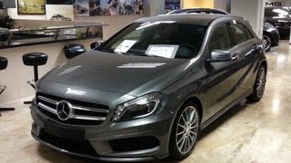 MercedesBenz A class 2014 AMG in depth review Interior Exterior [upl. by Aikal]