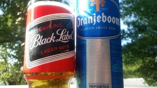 Drinkin With The Beer Whisperer Oranjeboom amp Black Label Glass [upl. by Christean114]