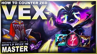 LEARN HOW TO COUNTER ZED VEX TIME  League of Legends [upl. by Utley]