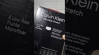 Ropa interior para hombre marca Calvin Klein unboxing shorts calvinklein boxer comoes [upl. by Spragens477]