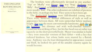 BLACK JEW Rothschild Family MONEY CHANGERS John 214  USURERS Deut 2319 of BALAC BALAAM BAAL [upl. by Ahsitram]