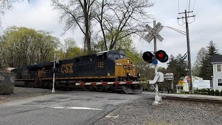 Railroad Crossing Closter US  Durie Ave  New Jersey [upl. by Reifnnej]