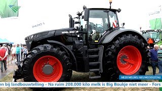 TV Grootste trekker Fendt Vario 1050 op landbouwbeurs [upl. by Ruamaj]