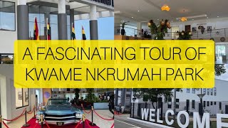 A Tour To The Kwame Nkrumah Memorial Park Captured by Kofi Kay [upl. by Aim]